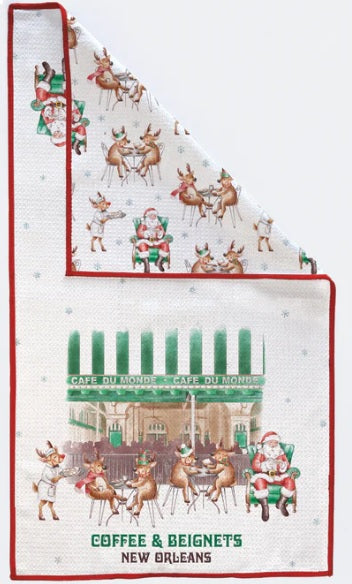 BREAKFAST WITH SANTA KITCHEN TOWEL