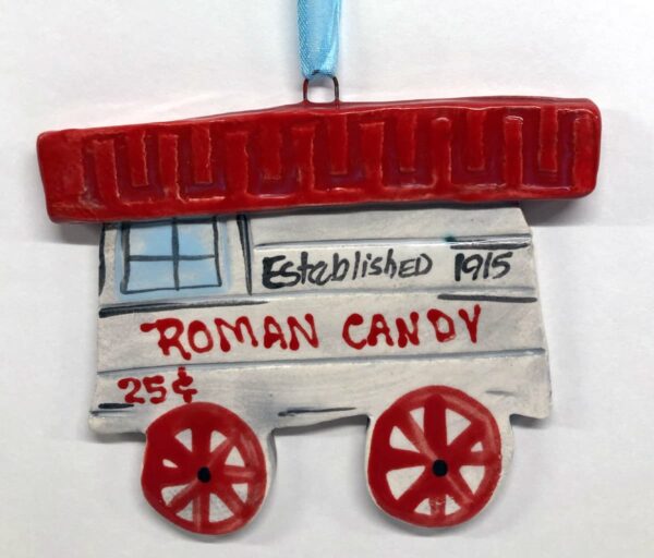 KATIE BALDWIN ROMAN CANDY ORNAMENT