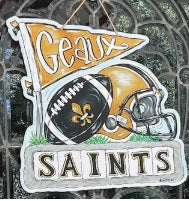 Door Hanger Saints Collage