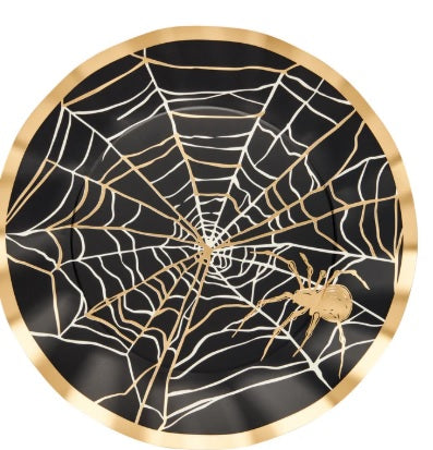 Spooky Web Dinner Plate