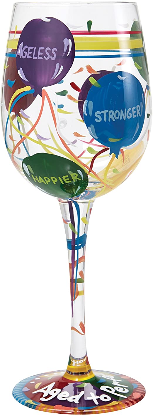 Aged to Perfection Wine Glass