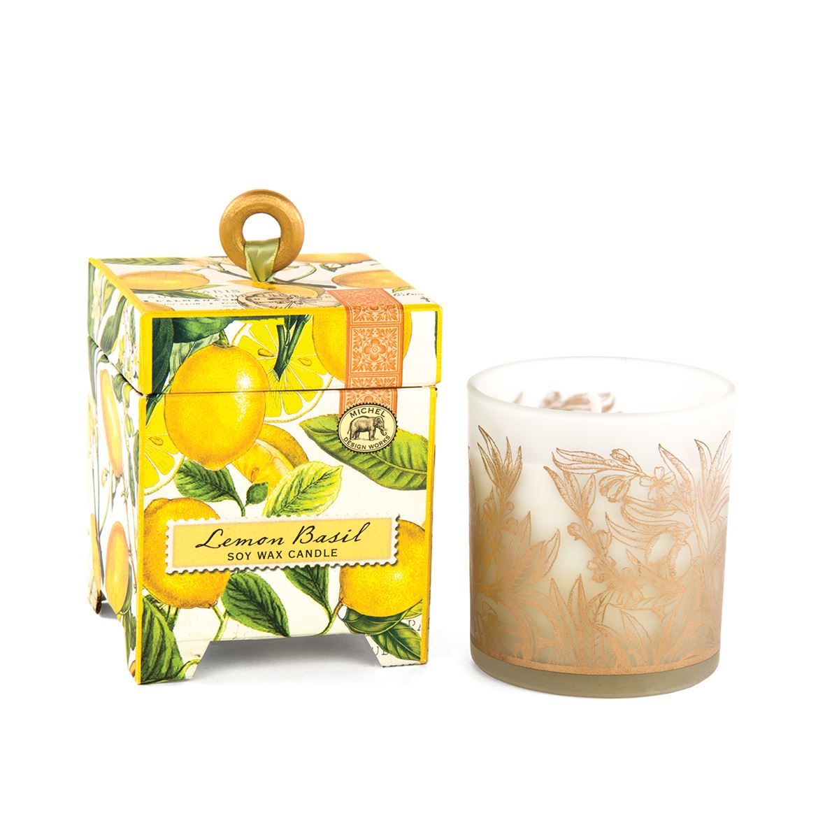 Michel Lemon Basil 6.5oz Candle