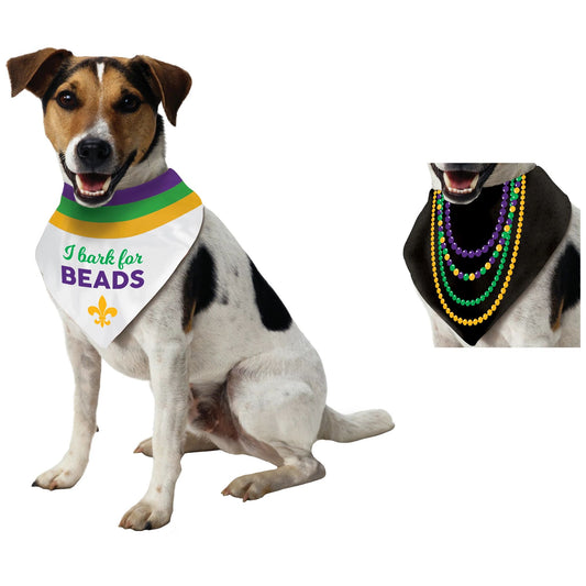 Mardi Gras Pet Bandana