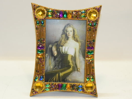 Mardi Gras Burst 4x6 Frame