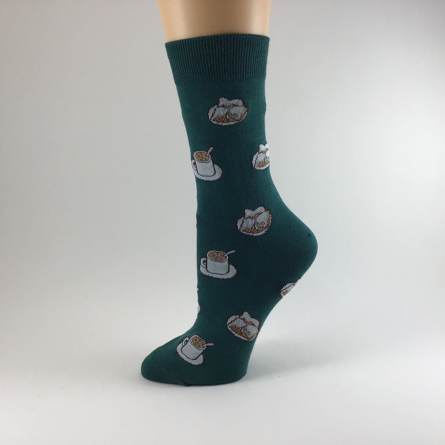 Coffee & Beignets Crew Socks