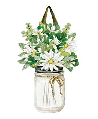 Farmhouse Daisy Door Hanger