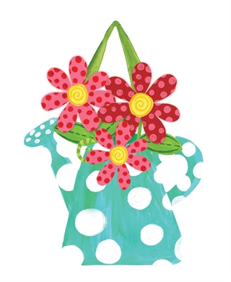 Watering Can Door Hanger