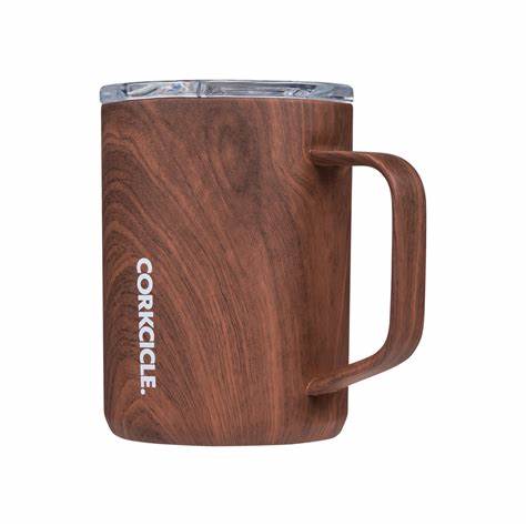 Corkcicle 16oz Mug Walnut