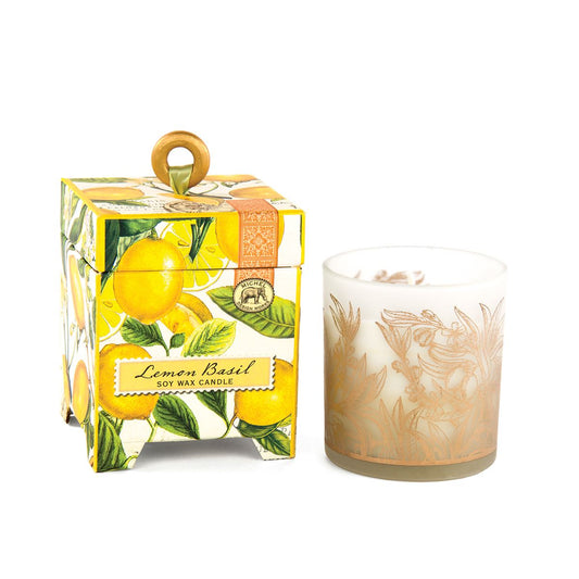 Michel Lemon Basil 6.5oz Candle