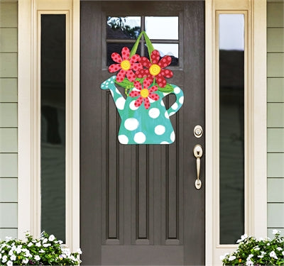 Watering Can Door Hanger