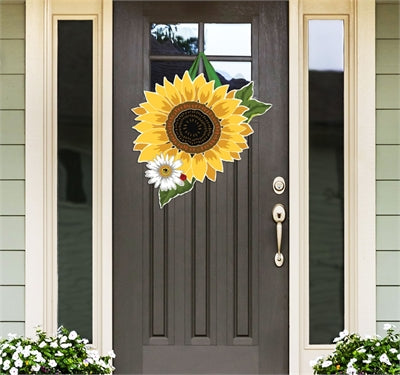 Sunflower Door Hanger