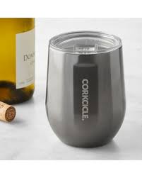 Corkcicle Stemless 12oz Wine Gunmetal