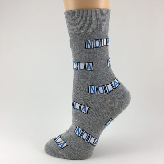 NOLA Tiles Crew Socks