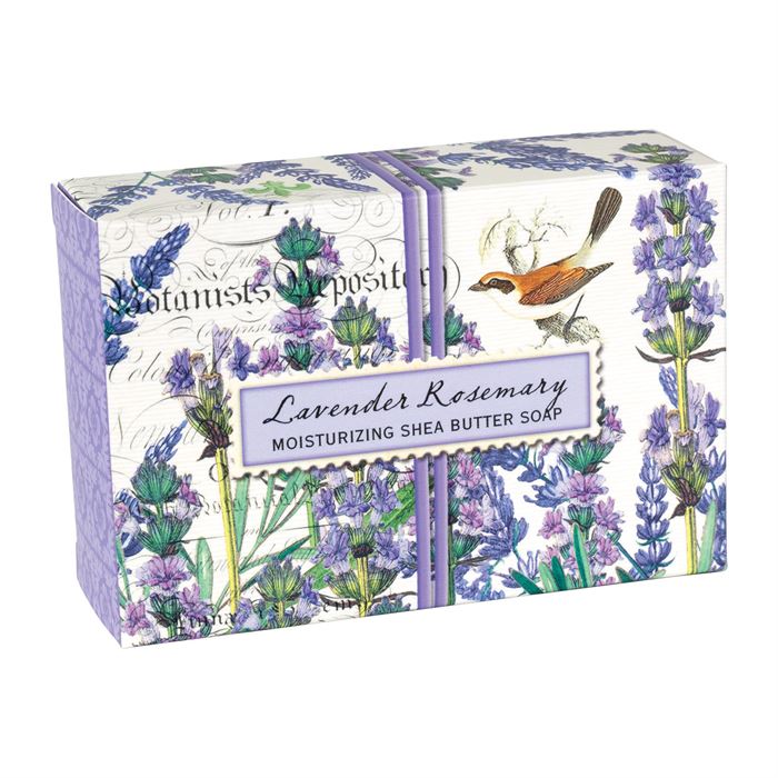 Michel Lavender Rosemary Boxed Soap